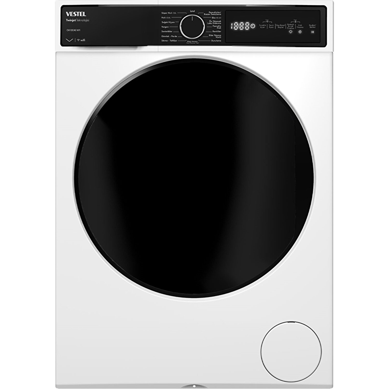 Vestel CMI 128342 Wifi 12 kg 1400 Devir Çamaşır Makinesi